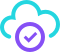 Cloud check icon