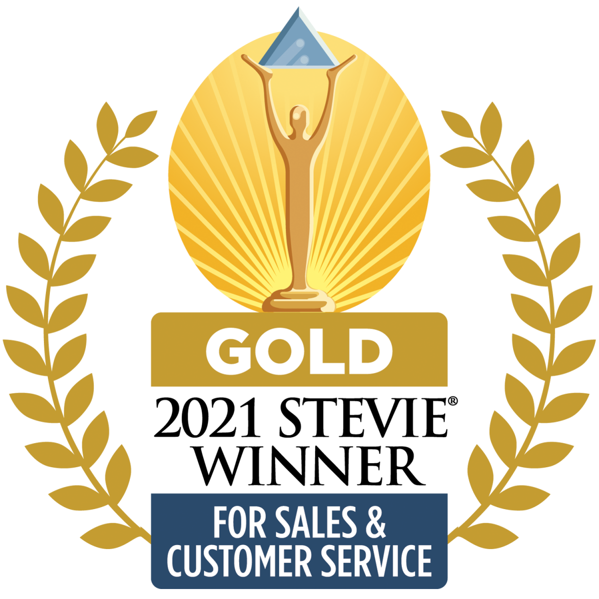 Gold Stevie Winner