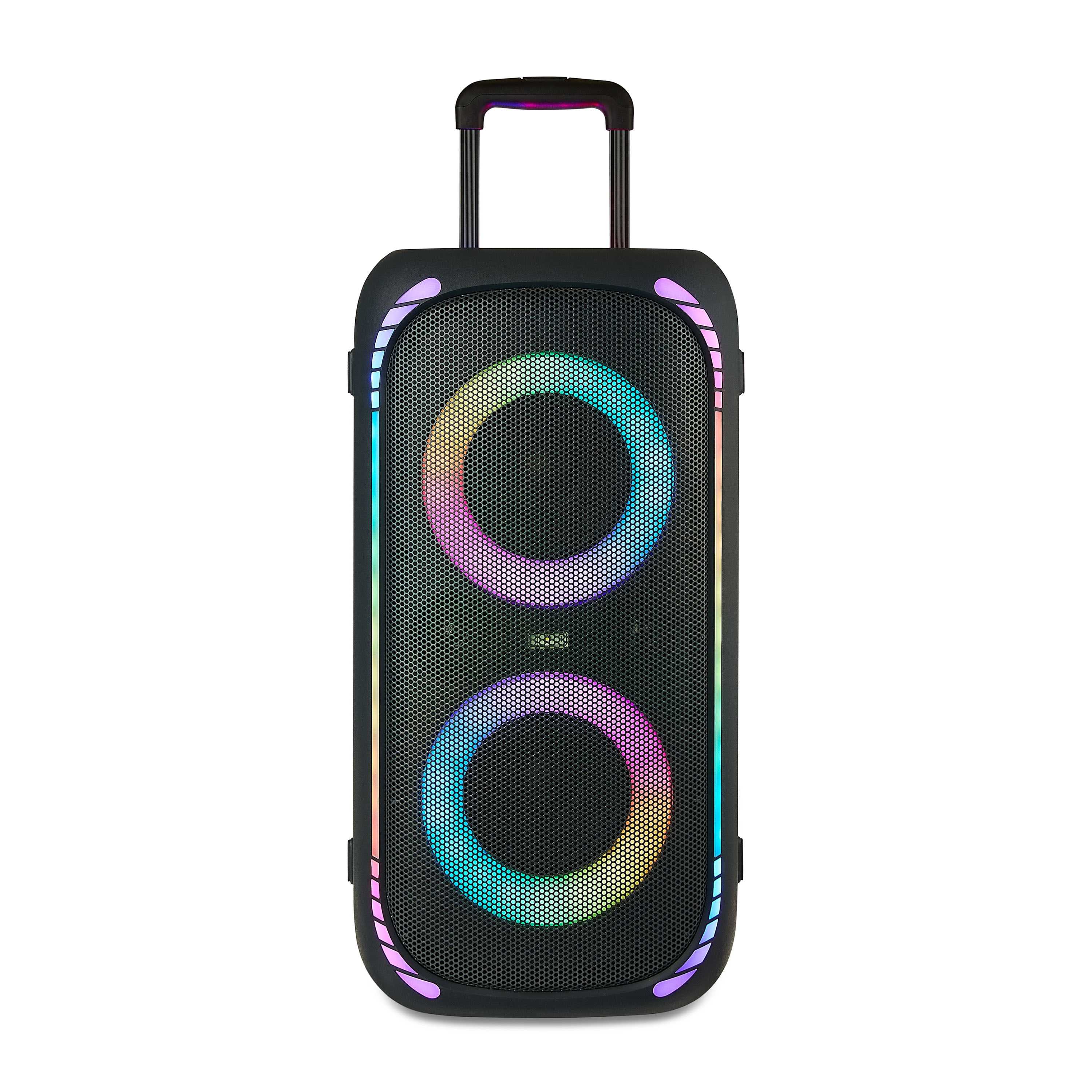 onn Large Party Speaker with LED Lighting