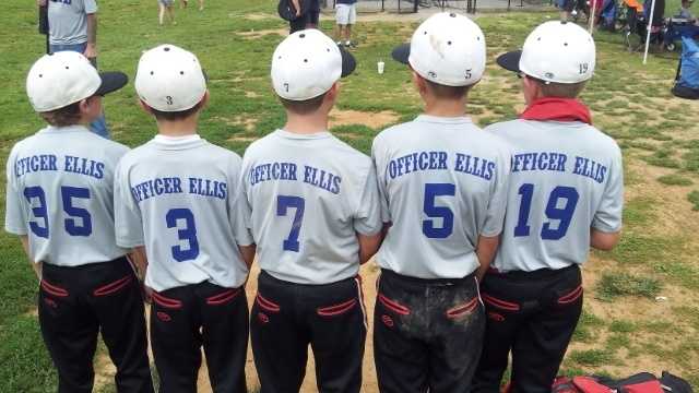 July 13, 2013: Jason Ellis Memorial Baseball Tournament was held at Dean Watts Park to help Ellis' widow and his two young sons.
