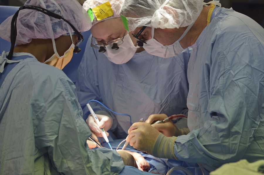 Start of surgery