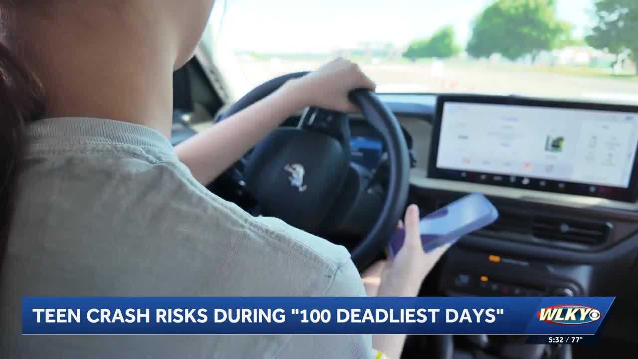 Authorities warn teen drivers as Kentucky enters 100 deadliest days of summer