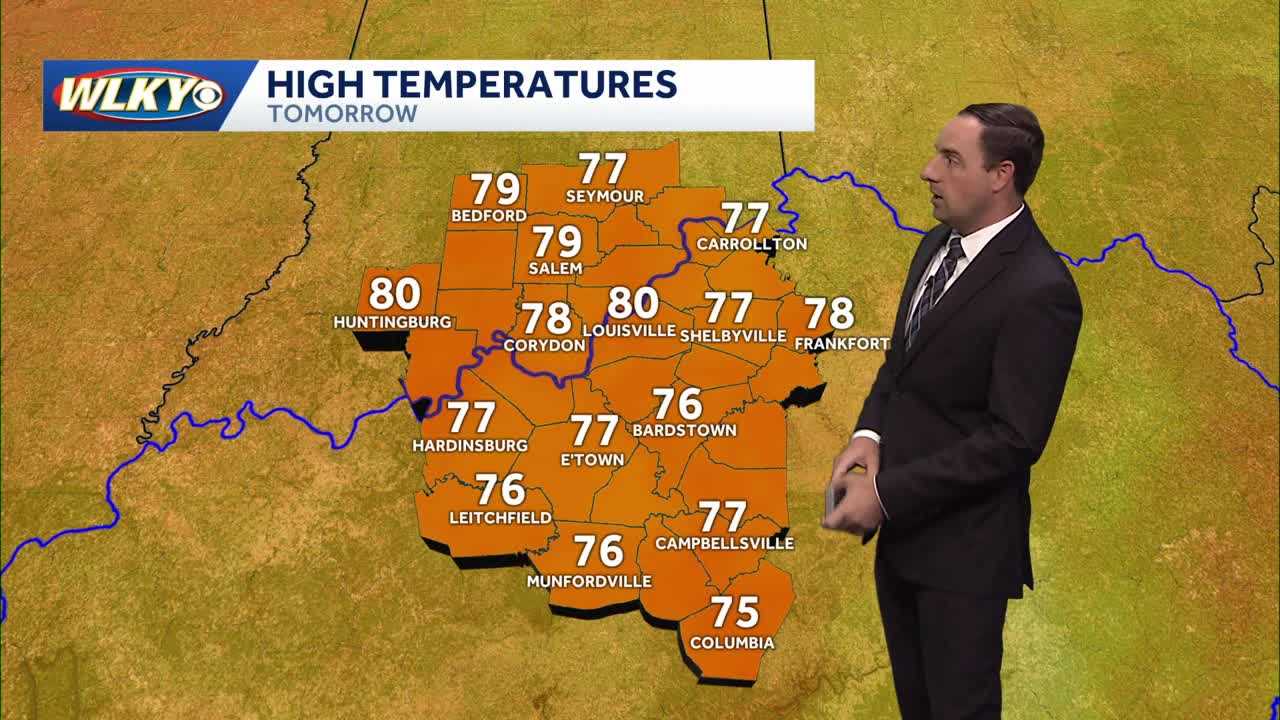 Dry with sunshine for Memorial Day