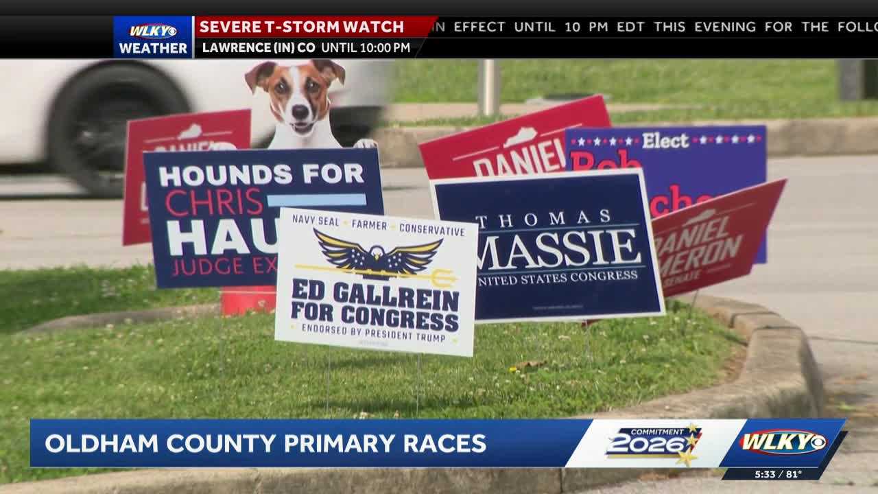 Oldham County voters watch local, national races closely