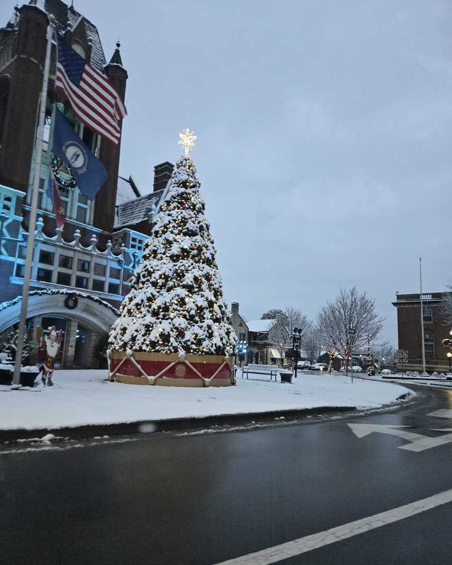 snow in nelson county